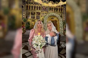 Ірина Білик стала хрещеною сина Аліни Гросу