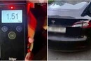 Викрав чужу Tesla як «компенсацію» за колесо: патрульні Києва затримали нетверезого водія