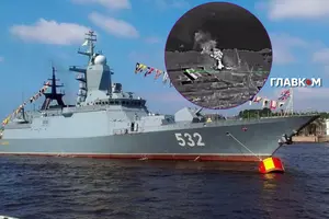 Удару було завдано вранці 3 червня по кораблю «Бойкий»