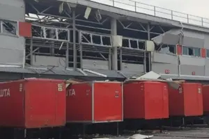Працівники під час влучання перебували в укритті й не постраждали