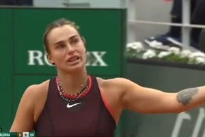 Аріна Соболенко шокувала грою і поведінкою на «Ролан Гаррос»