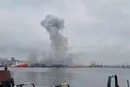 У румунському порту Констанца вибухнув морський дрон: влада оголосила найвищий рівень тривоги (відео)