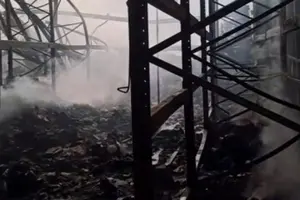 Хаб частково знищений