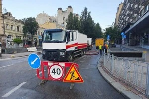 Ремонтні роботи на бульварі Тараса Шевченка, 2 тривають