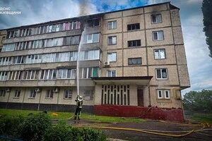 Пожежа у п’ятиповерхівці в Калиті. 10 червня 2026 року