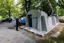 У Таллінні встановлено перше модульне укриття на випадок повітряної загрози