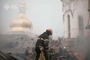 Рятувальники ліквідують наслідки удару по Києво-Печерській лаврі (фото, відео) 