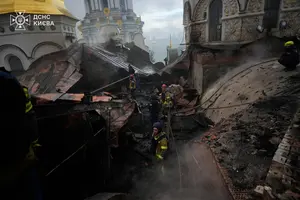 Наслідки атаки РФ на Успенський собор 15 червня