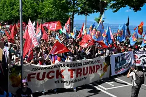 Акція протесту спалахнули в Женеві