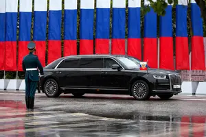 Лімузин Aurus Senat – офіційний автомобіль президента Росії Володимира Путіна