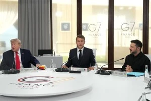  Президент України зустрівся з Трампом на полях саміту G7 (відео)