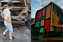 Актриса Анна Кошмал показала знищену школу сина після атаки Києва (фото)