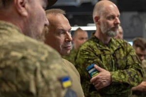 Сирський показав головкому Естонії ситуацію на передовій