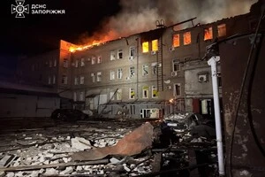 Наслідки удару по Запоріжжю