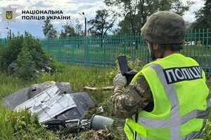 Бойова частина ворожого безпілотника «Герань-2» у Деснянському районі столиці