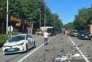 Масштабна автотроща на об'їзній дорозі Вінниці: зіткнулися сім автомобілів (відео)