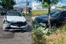 Втретє за рік нетверезий і без прав. У Києві водій на Audi врізався в дерево (фото)