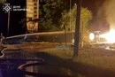 Російський дрон атакував автозаправну станцію в Запоріжжі