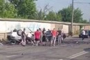 У Києві на Виговського масштабна аварія із перекиданням: попередньо, є загиблі (відео)