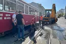У Вінниці деформувалися трамвайні колії через спеку (фото)