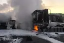 Удар по АЗС на Дніпропетровщині: рятувальники показали наслідки