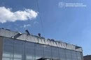 Запоріжжя: на відео потрапив момент удару по фітнес-центру