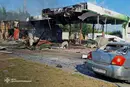 На Дніпропетровщині окупанти вдарили по АЗС, загинула людина (фото)