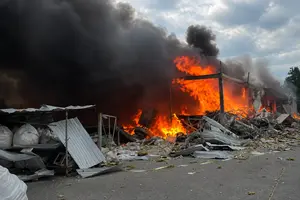 Наслідки удару по центру Краматорська