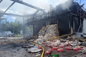 Армія HA атакувала ракетою автозаправну станцію в Ізюмі