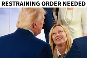 Трамп опублікував допис, який висміяв Мелоні