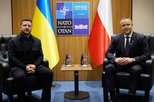 Зеленський зустрівся з президентом Польщ