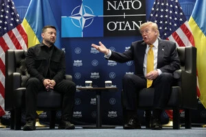 Зеленський та Трамп на зустрічі під час саміту НАТО в Анкарі