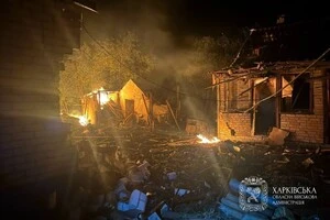 Наслідки атаки безпілотниками у Валках Богодухівського району
