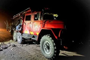 Російський дрон атакував базу ДСНС на Харківщині