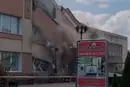 На Одещині обвалилася частина швейної фабрики (відео)