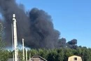 Густий чорний дим накрив Підмосков'я через масштабну пожежу (відео)