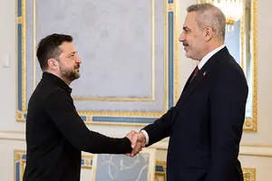 Зеленський провів зустріч із міністром закордонних справ Туреччини Хаканом Фіданом