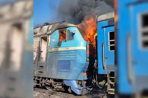 Завдяки вчасній евакуації пасажирів поїзда обійшлося без загиблих