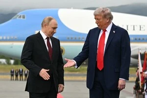 Трамп та Путін бачилися останній раз в Анкориджі, Аляска, 15 серпня 2025 року