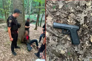 В Ужгороді затримали озброєного чоловіка, через стрілянину спалахнула пожежа в лісі