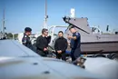 Зеленський і Бернем піднялися на палубу корабля «Черкаси» у Портсмуті (фото)