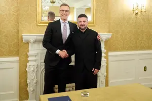 Зеленський зустрівся з фінським президентом Александром Стуббом