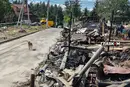 Наслідки обстрілу в селі Капітанівка, на Київщині