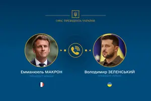 Зеленський поінформував президента Франції про деталі зустрічей у Білому домі й Сенаті США