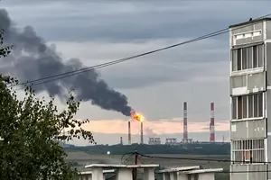 У Татарстані після атаки дронів горить нафтопереробний завод