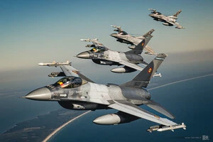 Румунські F-16 вилетіли на перехоплення повітряних цілей поблизу України
