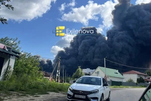 Росіяни показали кадри з атакованого міста Новосемейкіно