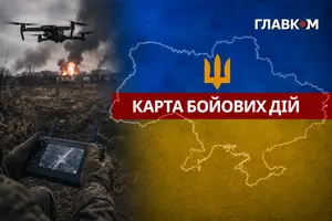 Карта бойових дій в Україні станом на 5 серпня 2026 року
