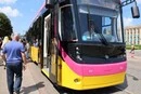 В Кам'янському з'явилися нові трамваї (фото)