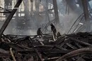 Російська атака 5 серпня: на Київщині третій день триває гасіння пожеж
